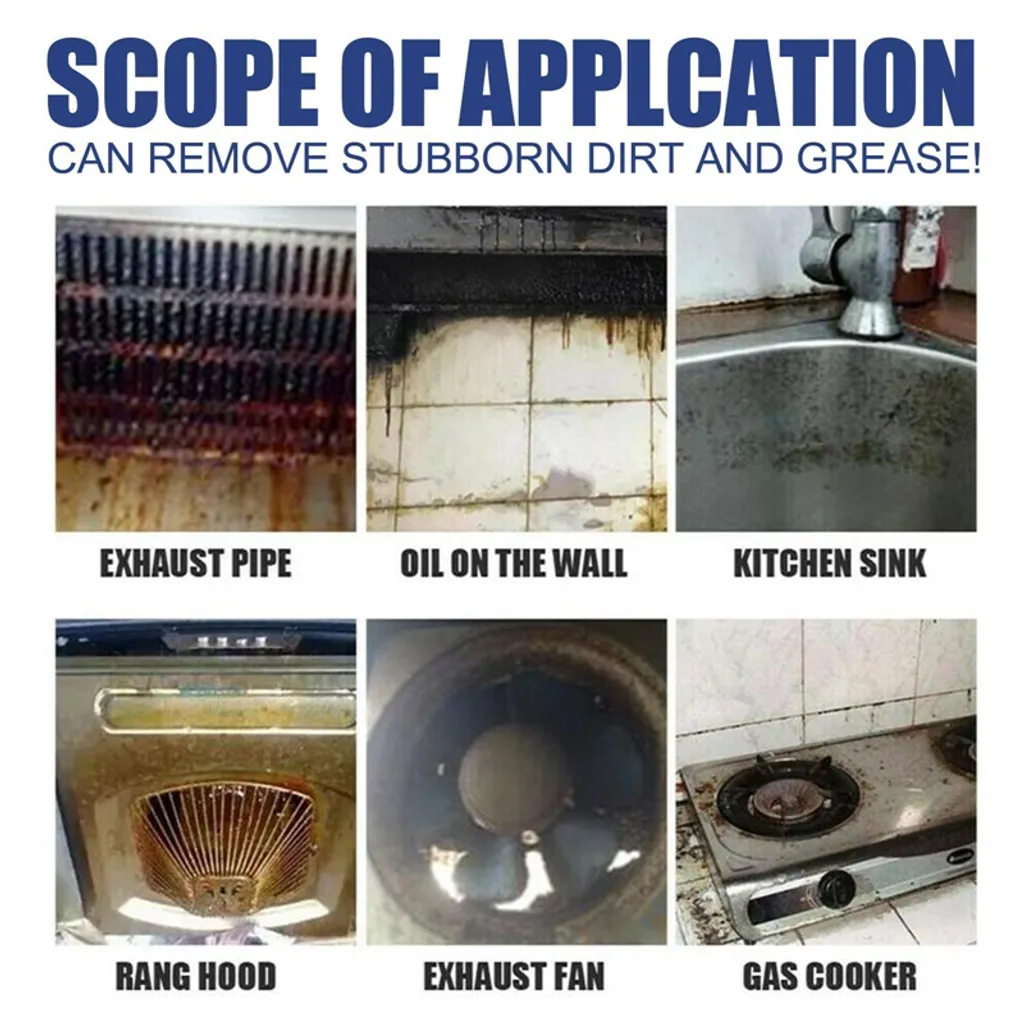 Stretoey 2 Stk 100ml Schäumender Schwerölfleckenreiniger Reiniger, Leistungsstarker Fleckenentferner, Schaumreiniger, Hartnäckig Fett & Schmutz Entfernen Blasenspray, Allzweckreiniger – Bild 5