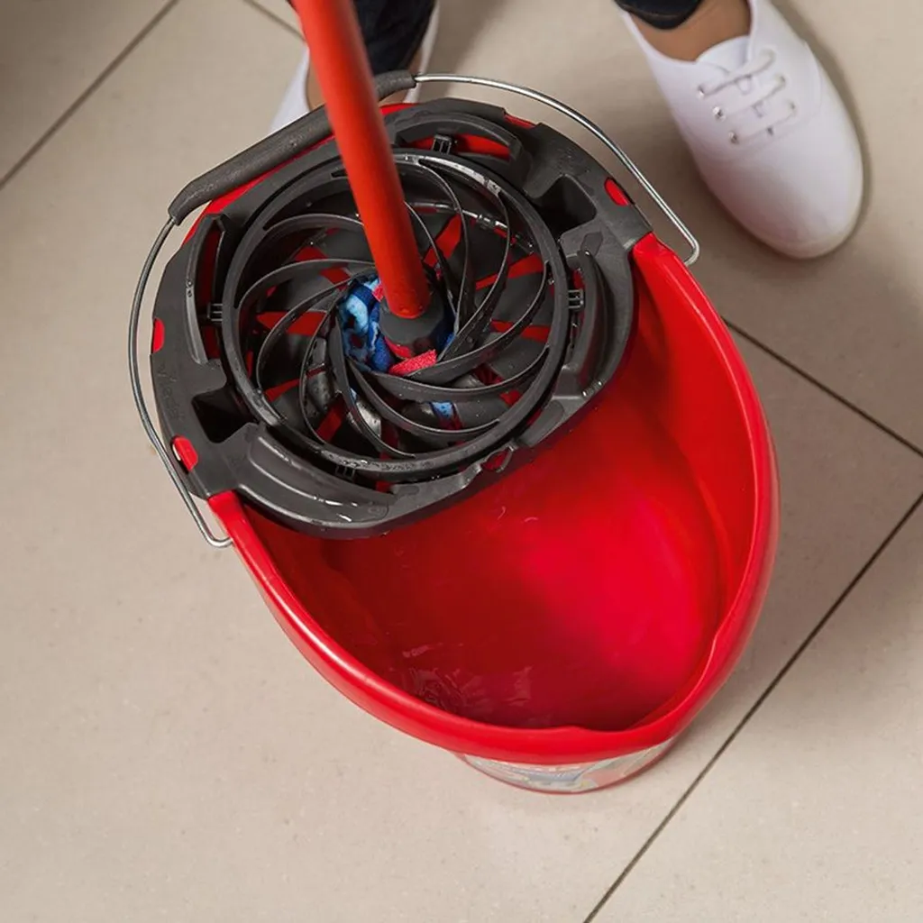 Vileda Mop PutzEimer SuperMocio 3 Action Komplett Set – Bild 4
