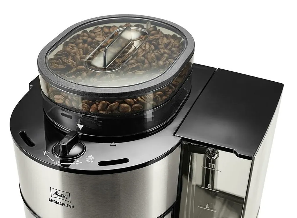 MELITTA 1021-02 Aroma Fresh Kaffeeautomat Mit Timer Und Mahlwerk Schwarz, Farbe:Schwarz – Bild 5