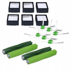PHANPHAN Ersatzteile Set Kompatibel Mit IRobot Roomba E/i Serie - 6x Filter 6x Seitenbürste 4x Bürste - Staubsauger Zubehör Für Modelle E5 I7 I7+