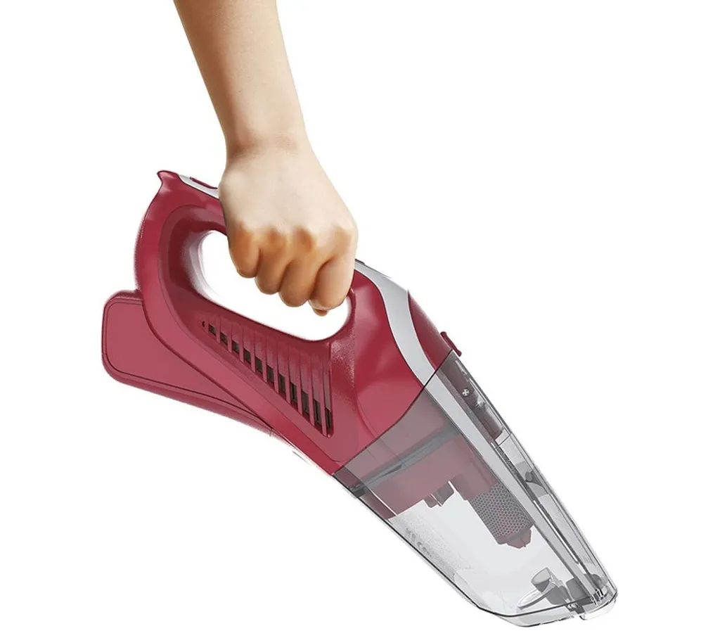 Hoover H-Free 2in1 Akku-Staubsauger Kabellos Inkl. Spalt- & Staubbürste Schwarz Rot – Bild 7