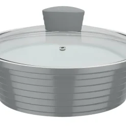 GSW Schmorbräter Bolero 24 Cm Mit Glasdeckel, 459754, Aluminium,ca. 3,0 L