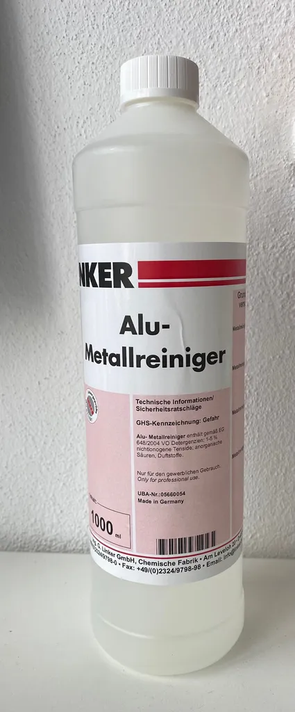 Linker Chemie Alu- Und Metallreiniger 1 Liter Für Den Innen- Uns Außenbereich