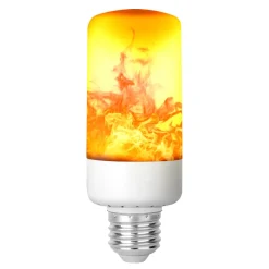 PMS E27 9W LED Flamme Glühbirne 3 Beleuchtungsmodi 99Leds Dekorative Atmosphäre Flammen Lampe