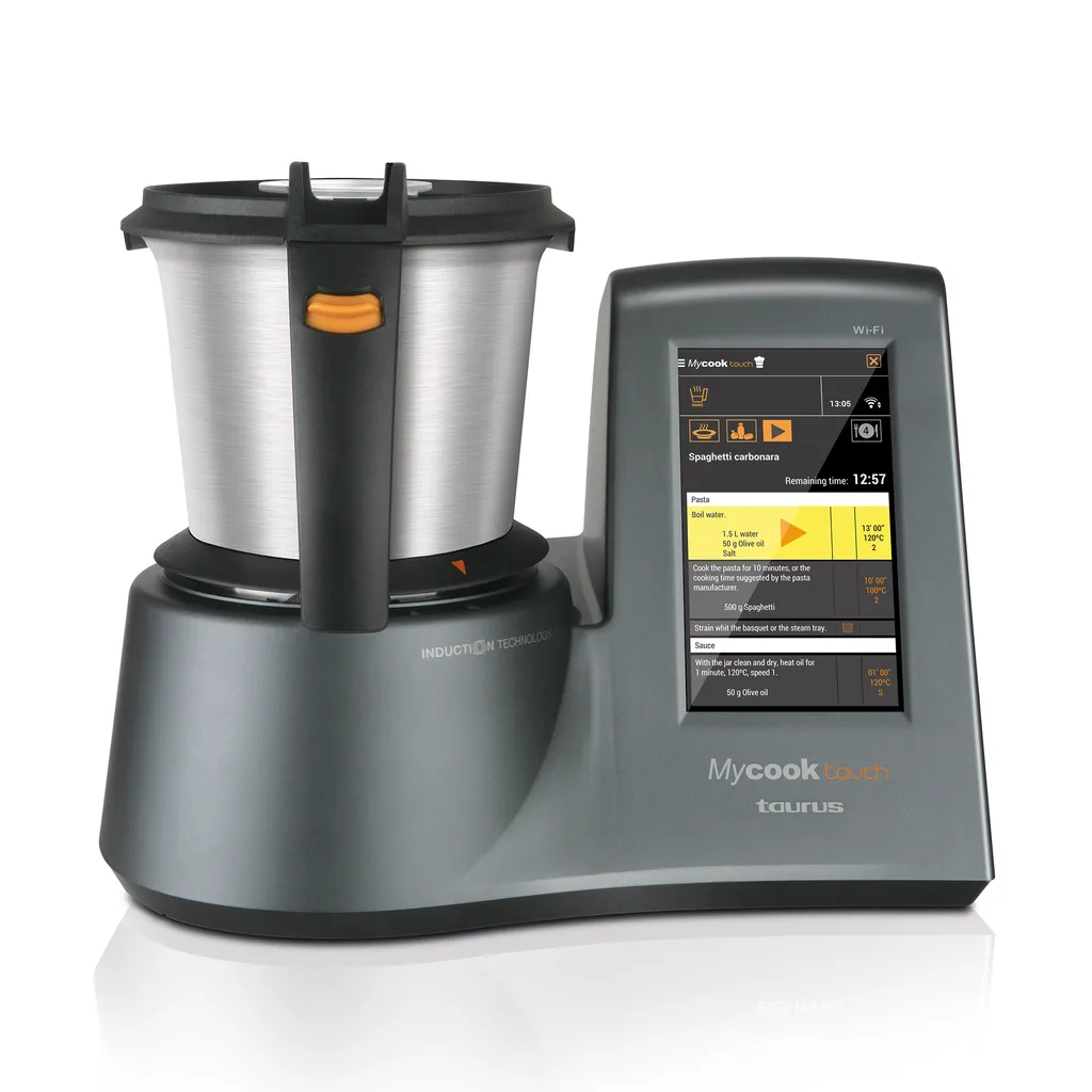 Taurus Video Küchenmaschine Taurus MYCOOK TOUCH 1600W Integrierte Wi-Fi-Verbindung