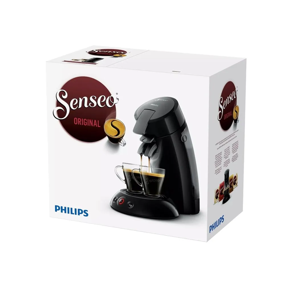 Philips Senseo Original Schwarz / Anthrazit HD6553/66 Kaffepadmaschine – Bild 2