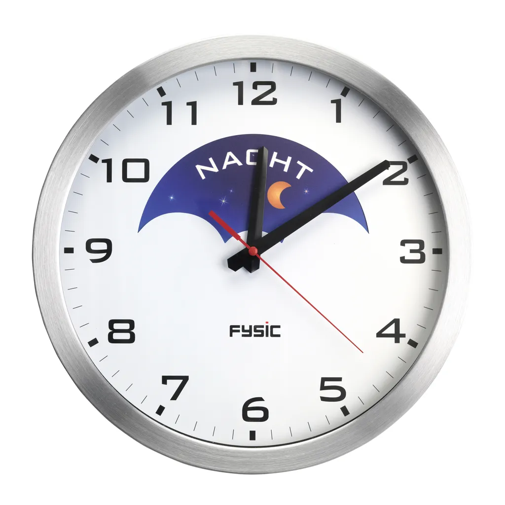 Fysic FK150 - Analoge Demenzuhr, Aluminium – Bild 2