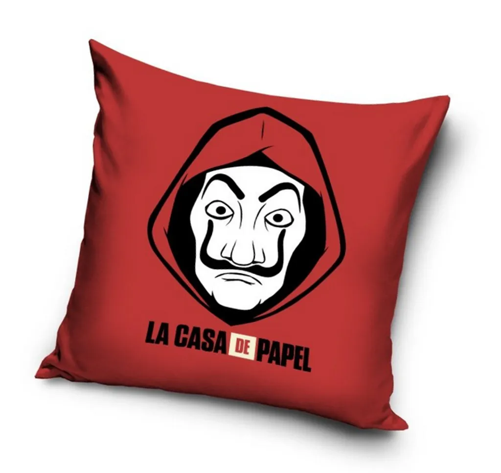 PHU CARBOTEX Poduszka Z Wkładem 40x40cm La Casa De Papel