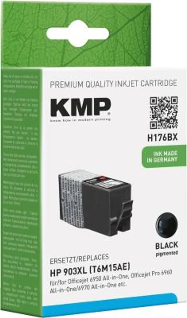 KMP H176BX Tintenpatrone Schwarz Kompatibel Mit HP T6M15AE 903XXL – Bild 4