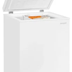 Exquisit Gefriertruhe GT100-E-040E Weiss | Standgerät | 100 L Volumen | Weiß