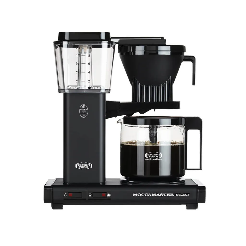 Moccamaster : Filterkaffeemaschine : KBG 741 Select : Farbe : Mattschwarz