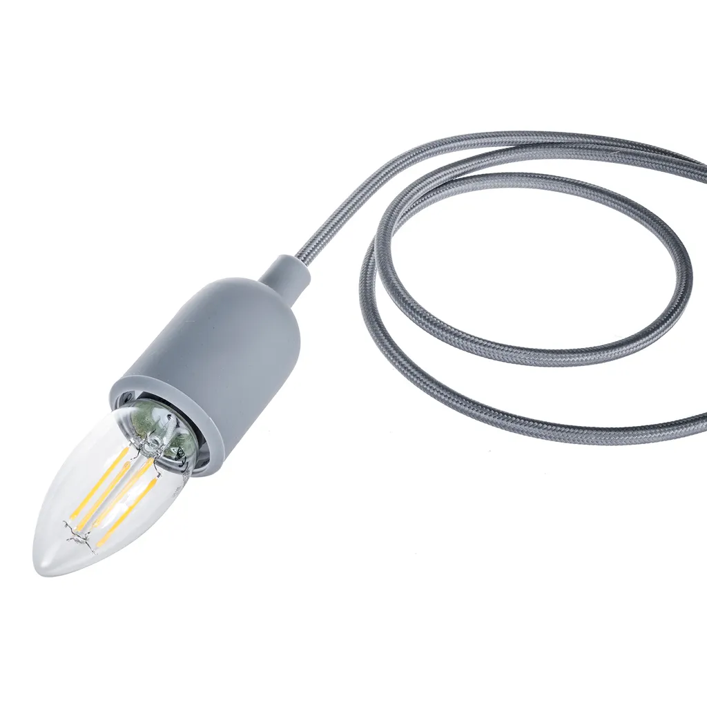 Maclean Energy Retro Edison Filament Glühbirne LED E27 Vintage Dekorative Glühlampe Beleuchtung Birne Warmweiß 3000K 230V (4W 470lm Kerze) – Bild 4