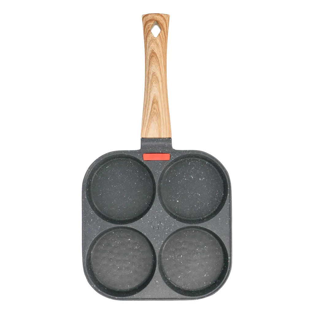 AGD Olkusz SPIEGELEIPFANNE 19 X 19 Cm Pancake Pfannkuchenpfanne Induktion Abnehmbar Griff – Bild 2