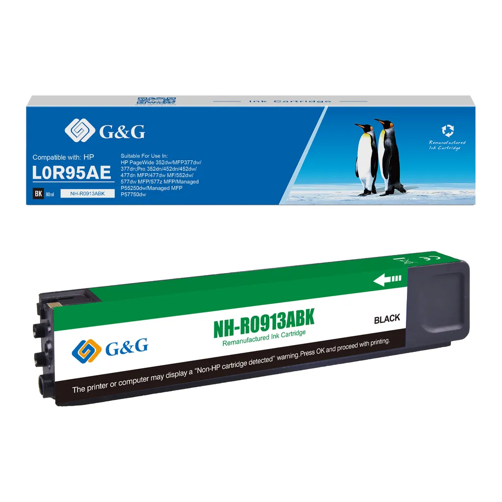 G&G 913A Tintenpatrone Für HP 913 913A Schwarz Eigenmarke