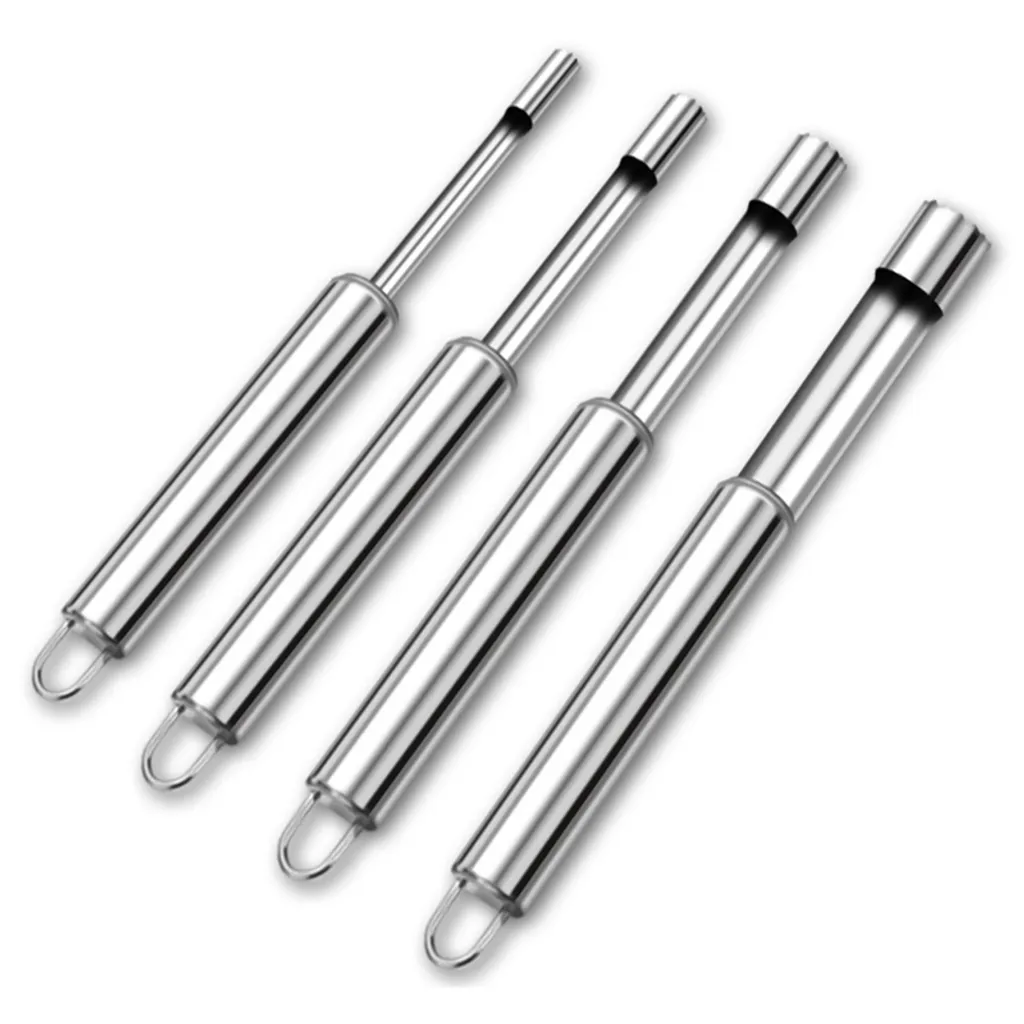 Jesunfuzhu 4x Apfelentkerner Küchenhelfer, Entkerner Ausstecher Apfelausstecher Aus Edelstahl, Küchenhelfer Für Obst Und Gemüse Küchenartikel