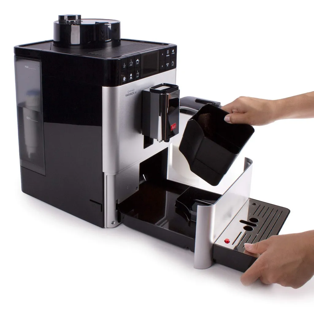 Melitta Caffeo Varianza CSP F570-101 Kaffeevollautomat Mit Milchbehälter, One Touch Funktion - Silber – Bild 10