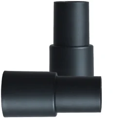 BAYLI 2er Set Universal Anschluss Adapter 35 / 32 Mm Für Staubsauger Bodendüse | Adapteranschluss In Schwarz | Universeller Reduzierstück Für Staubsaugerdüse | Saugrohr - Zubehöradapter | Länge - 73,2mm