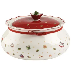 VILLEROY & BOCH Toy's Delight Dose Keksdose Weihnachtsdeko Porzellan 20 Cm
