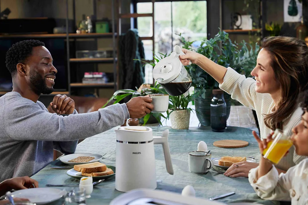 Philips Filterkaffeemaschine Conscious Collection Edition Aus 100% Biobasiertem Kunststoff, 1.2 L (HD5120/00) – Bild 8