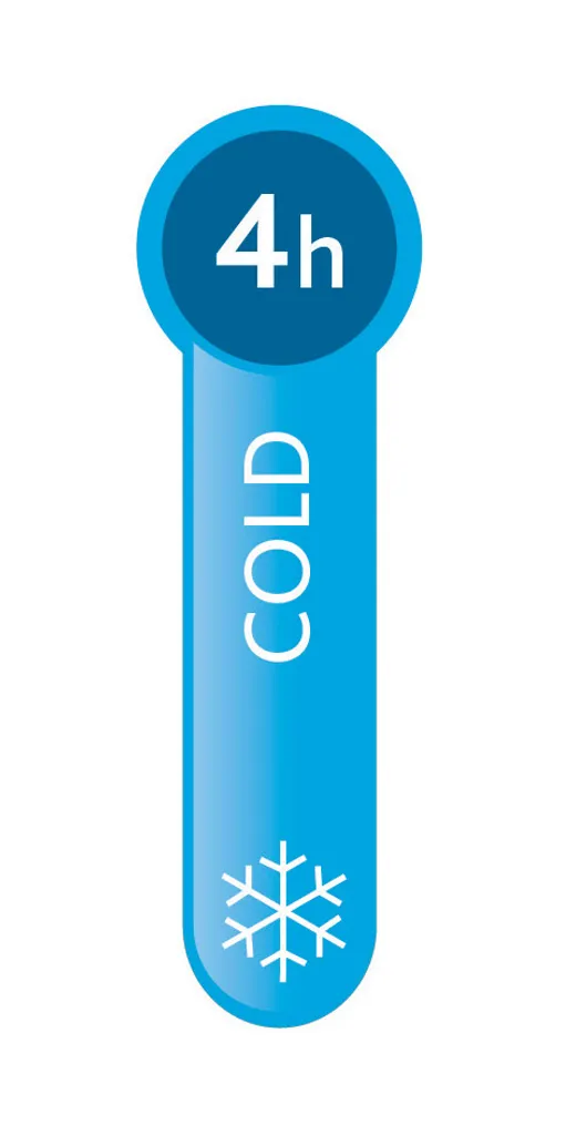 Emsa Kühlkaraffe FLOW Slim 1,0 Liter Glas / Edelstahl – Bild 2