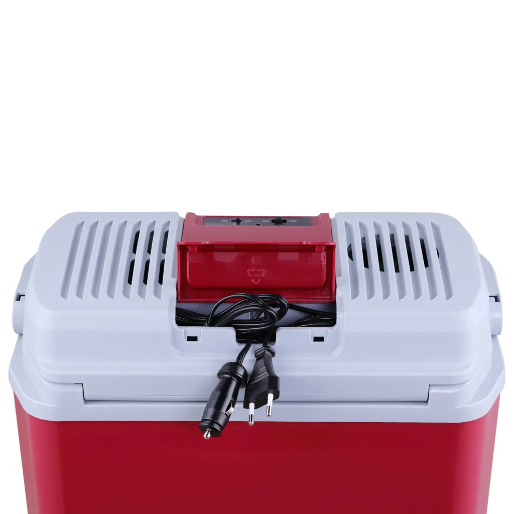 AREBOS 20 Liter Kühlbox Elektrisch, Klein, Zum Kühlen Und Warmhalten, Mit ECO Modus, 12/230 V Für Auto Und Steckdose, Kühltasche, Isoliertasche – Bild 7