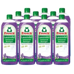 Erdal 10x Frosch Lavendel Universal-Reiniger 750 Ml