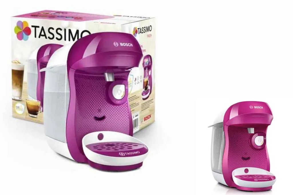 Bosch TASSIMO HAPPY Wild Purple +20 € Gutschein 1400 Watt 0,7 Liter Wassertank – Bild 17