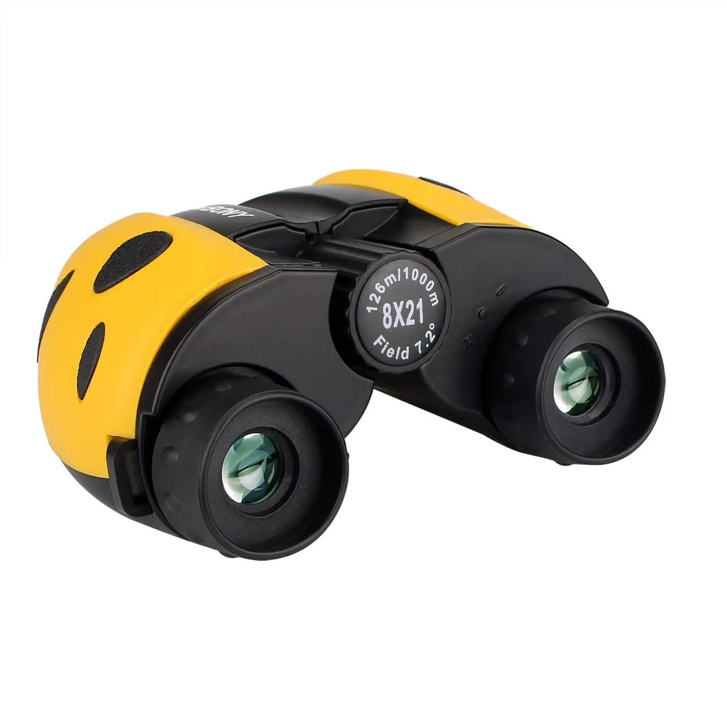 Svbony SV33 Ferngläsern Für Kinder, Kinderfernglas 8x21 Spielzeug Geschenken Für Kinder, Kompaktfernglas Für Vogelbeobachtung Outdoor-Aktivitäten (Gelb Und Schwarz) – Bild 3