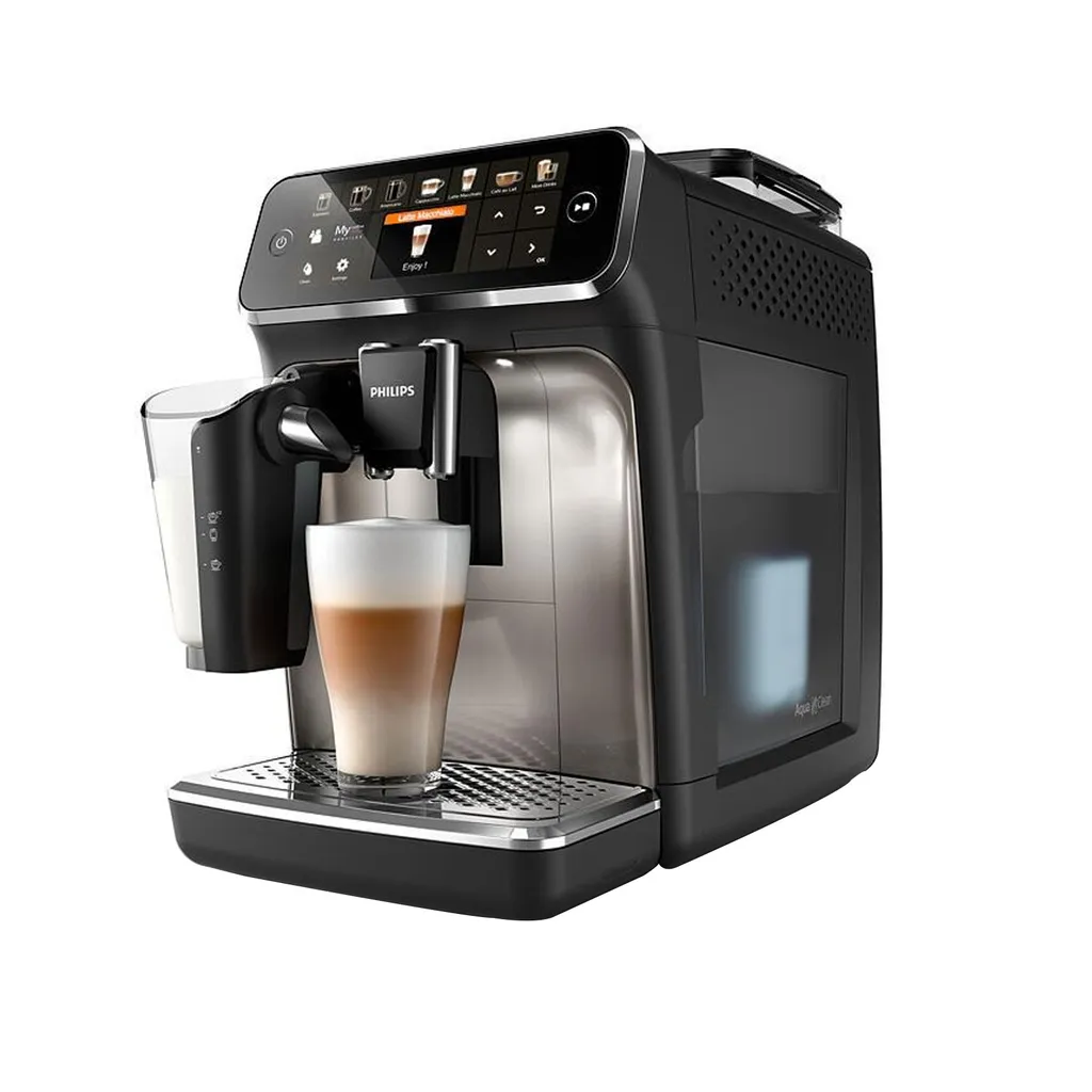 Rubies Does Not Apply Philips Series 5400 Kaffeevollautomat – Lattego Milchsystem, 12 Kaffeespezialitäten, Intuitives Display, 4 Benutzerprofile, Chrom (EP5447/90), Chrom / Einzigartig – Bild 16