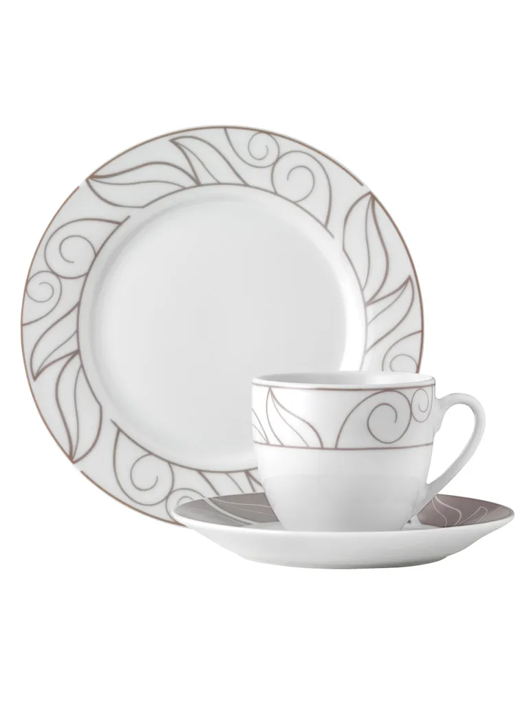 Van-Well WELLCO Kaffeeset Grenoble Porzellan 18teilig