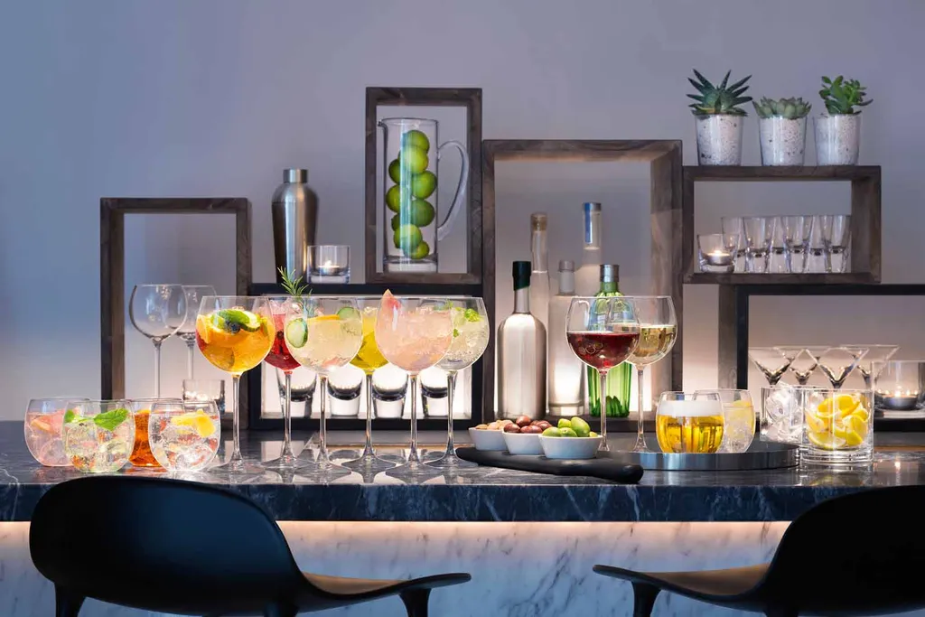 LSA International LSA Bargläser Borough 680 Ml Glas Transparent 4-tlg – Bild 5