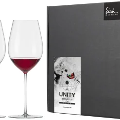 Glashütte Valentin Eisch 2 Rotweingläser 522/2 Im Geschenkkarton