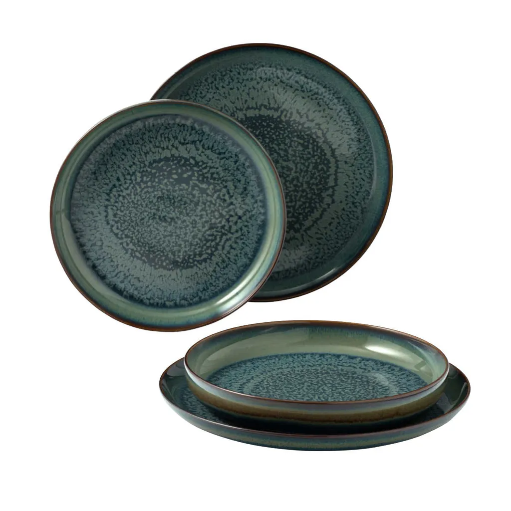 Like. By Villeroy & Boch Tafelset Crafted Breeze Blau,braun – Bild 6