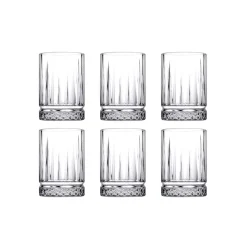 Pasabahce 6er Set ELYSIA 520242 Espressoglas Mini-Wassergläser 60 Ml Trinkglas Cocktailglas