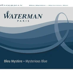 WATERMAN Standard Großraum Tintenpatronen Blauschwarz (8 Patronen)