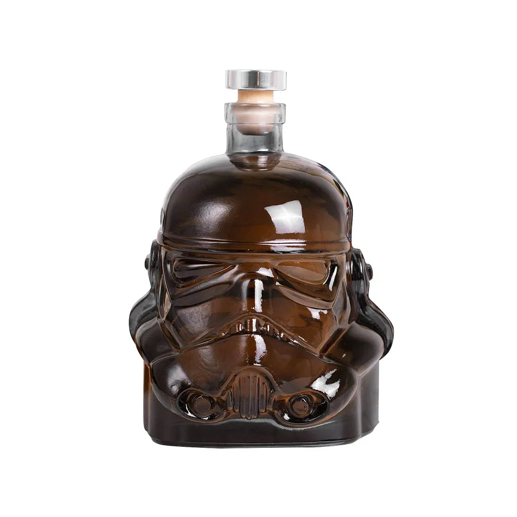 ThumbsUp! Karaffe Stormtrooper Glas 750ml Korken Schwarz – Bild 2