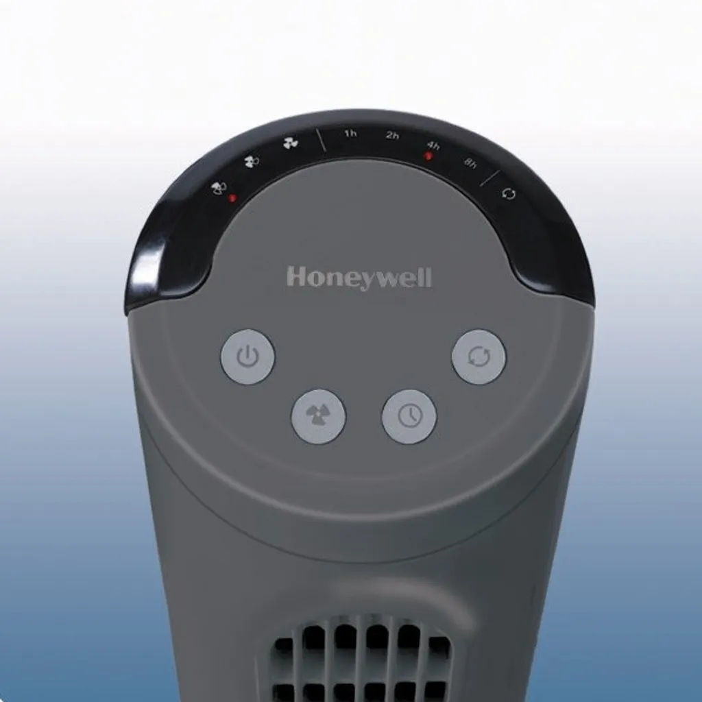 Honeywell HYF1101E4 Comfort Control Turmventilator, 55°-Oszillation, Timer, 3 Stufen, 36 Watt, Anthrazit – Bild 8