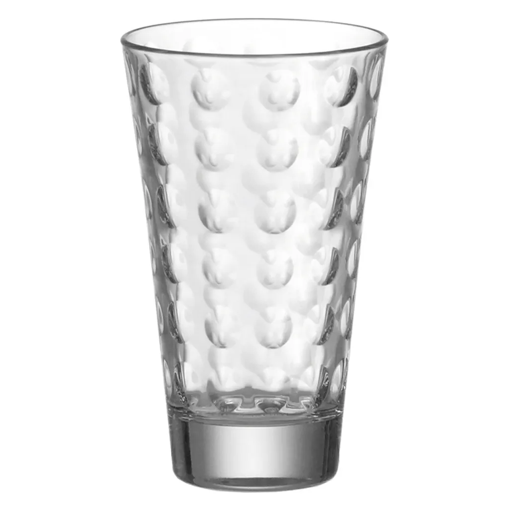 LEONARDO 012684 Optic Longdrinkbecher, Glas, 300 Ml, Ø 8 X 13 Cm, Klar (6 Stück) – Bild 4