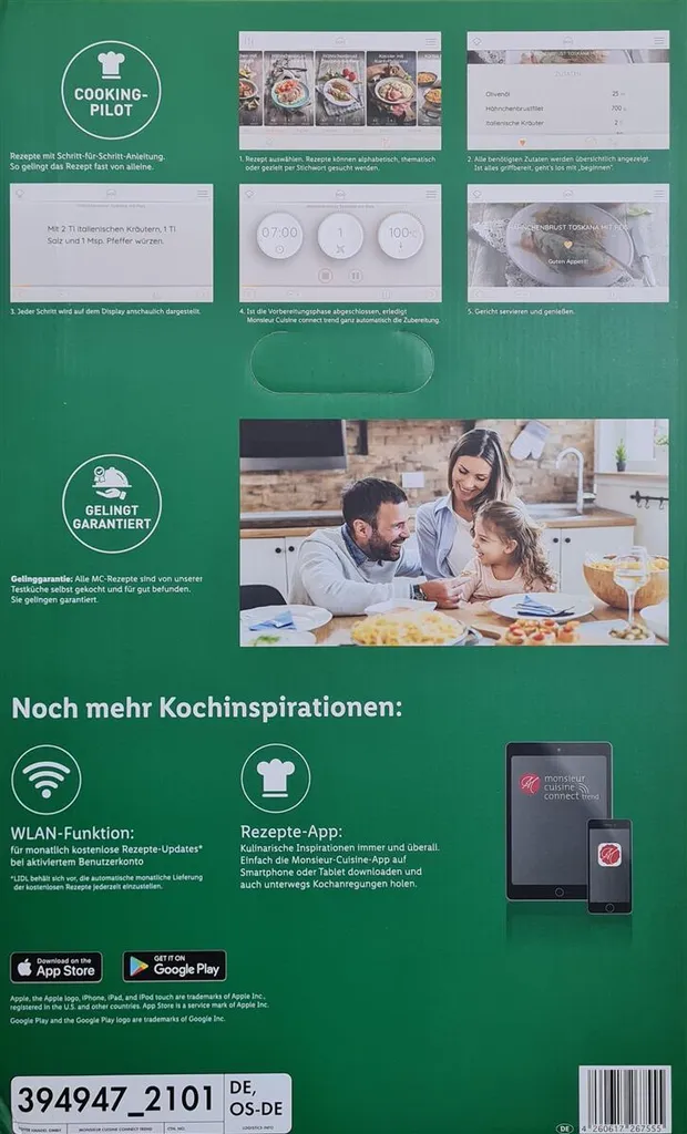 Monsieur Cuisine Küchenmaschine Connect SKMC1200F6 Küchengerät-Zustand: Sehr Gut – Bild 9
