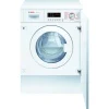 Bosch Serie 6 WKD28542FF, Frontlader, Integriert, Weiß, Links, Tasten, Drehregler, Edelstahl