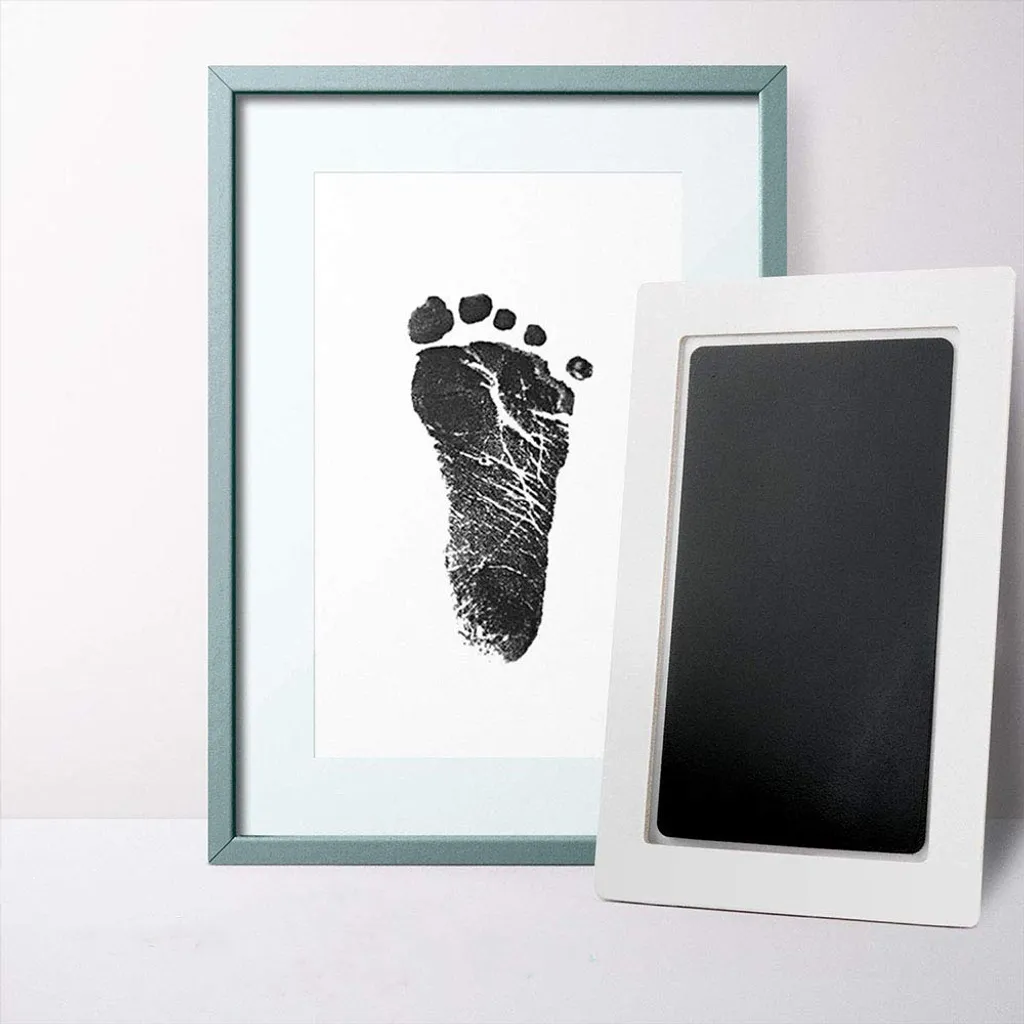 Mmgoqqt Pfotenabdruck Set Hund & Katze, 4 Pcs Handabdruck Baby Hundepfoten Abdruck Machen, Paw Print Stamp Pad, Fussabdruck Baby Stempelkissen, Baby Fußabdruck, Pfotenabdruck-Set,Baby Tintenabdruckset – Bild 3