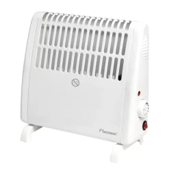 Bestron Elektrischer Frostwächter, Frostschutzgerät Mit Variablen Thermostat Und Abschaltautomatik, IP24 Schutzklasse, Auch Geeignet Für Garagen, Wohnwagen, Geräte- & Gartenhaus, 400 Watt, Farbe: Weiß