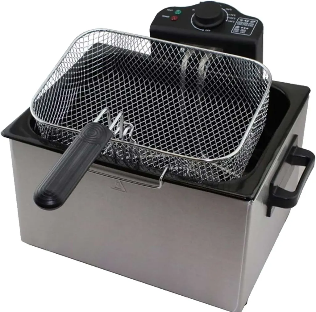 Edelstahl Doppel-Fritteuse 5 Liter EPIQ 80000703 – Bild 10