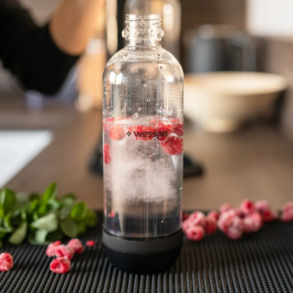 Wessper Saturator Set Mit Sodastream Zero-Sirupen | Water Saturator | Zero-Sirupen | Water Carbonation Kit Schwarz – Bild 13