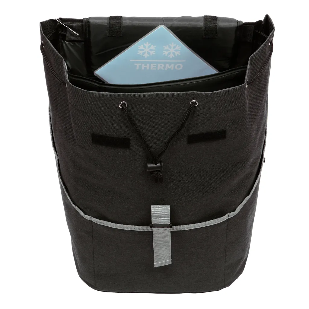 Andersen Shopper Scala Plus Alu Klappbar Mit Rad Ø 15 Cm Und 36 Liter Tasche Mikkel Schwarz Mit Kühlfach – Bild 3