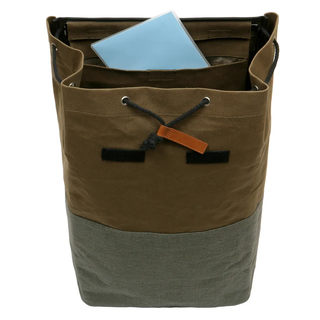 Andersen Shopper Scala Plus Alu Klappbar Mit Rad Ø 15 Cm Und 36 Liter Tasche Priya Khaki – Bild 3