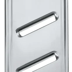 Fackelmann Gurkenhobel, Reibe Aus Edelstahl, Gemüsehobel Mit Zwei Extrascharfen Klingen (Farbe: Silber), Menge: 1 Stück