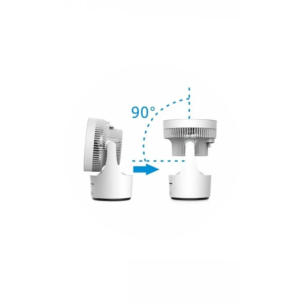 Fakir Prestige TVC 360 Tischventilator Extra Leise Mit Fernbedienung 3 Stufen – Bild 4