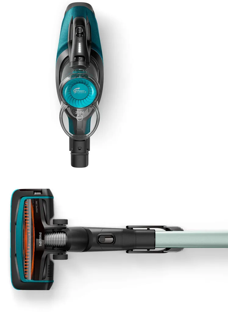 Philips SpeedPro Aqua 3-in-1 Kabelloser Akku Staubsauger 5000 Series, 180°-Saugdüse, 50 Min, Opal (FC6729/01) – Bild 5