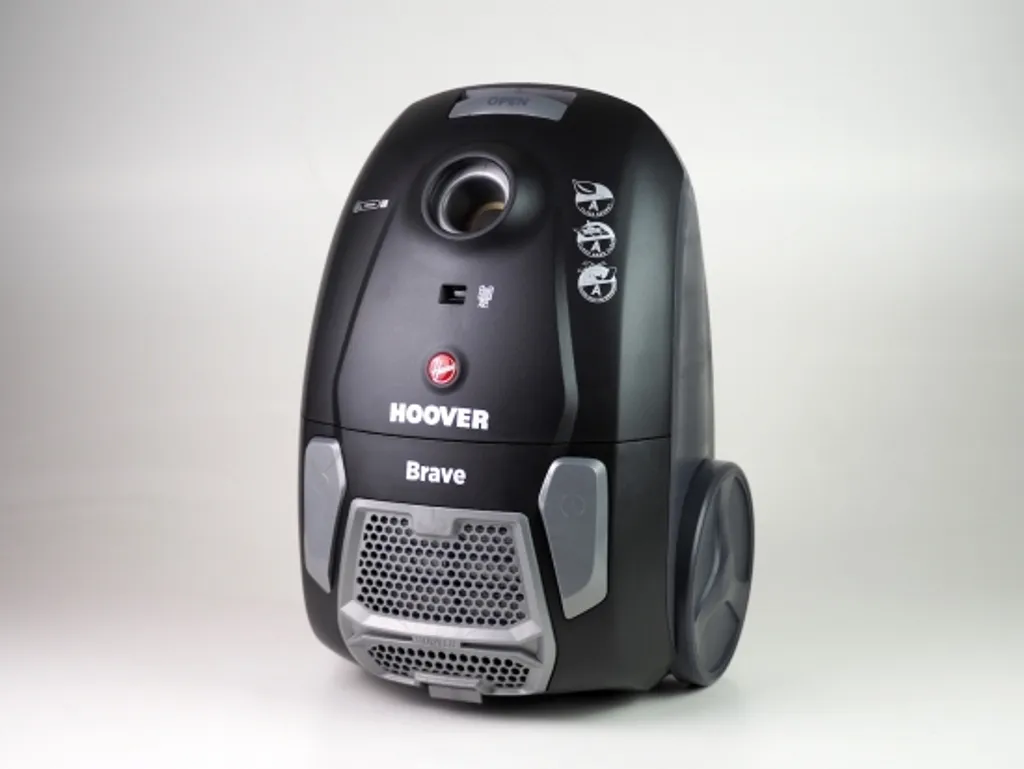 Hoover 39001512 Brave BV71 BV 20011 ECO Bodenstaubsauger + Parkettdüse, 700 W, Schwarz – Bild 3